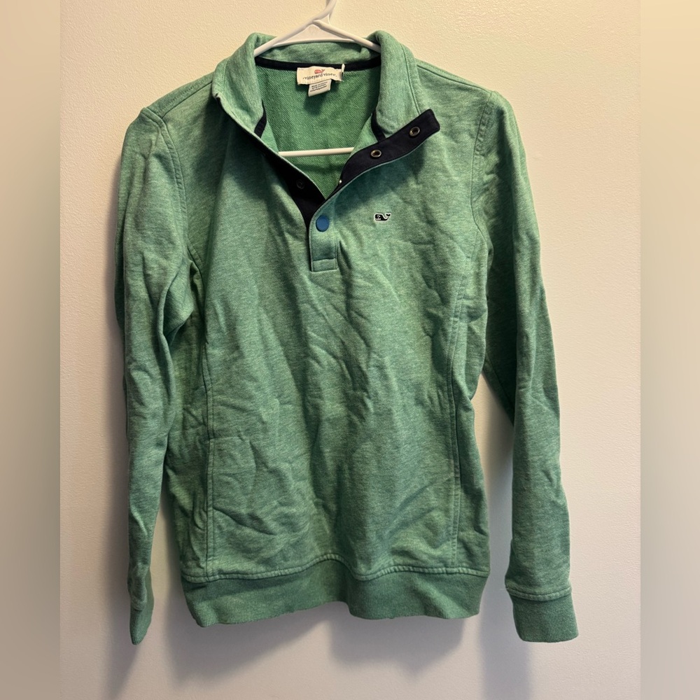 Vineyard Vines Green Pullover Sweatshirt